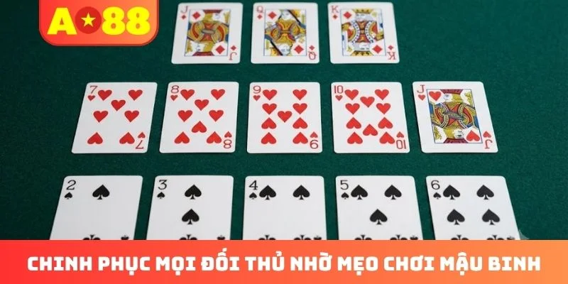 Chinh phục mọi đối thủ nhờ mẹo chơi Mậu Binh Chinh phục mọi đối thủ nhờ mẹo chơi Mậu Binh